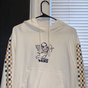 Vans white sweater